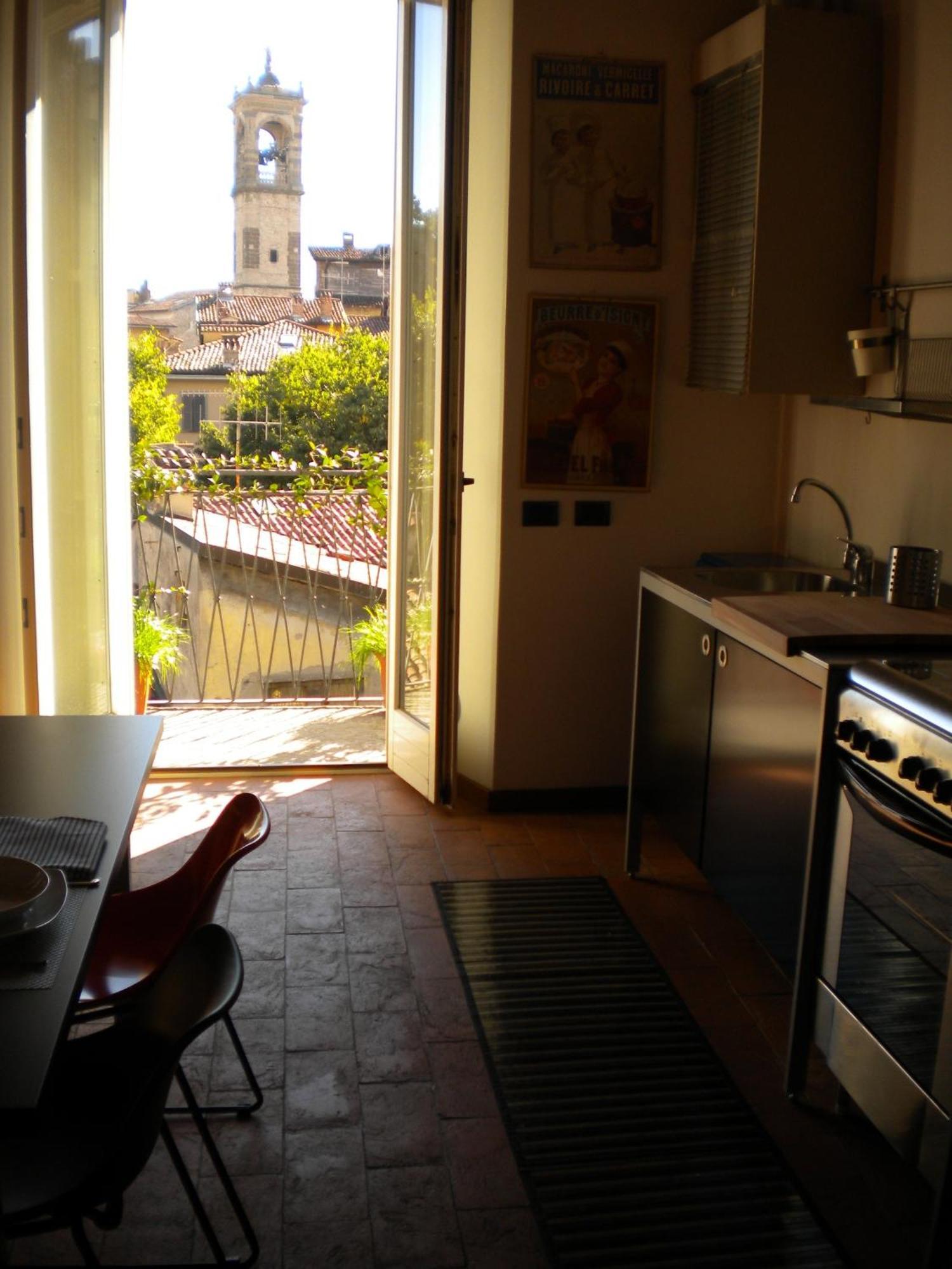 La Torta Di Mele Apartment แบร์กาโม ภายนอก รูปภาพ